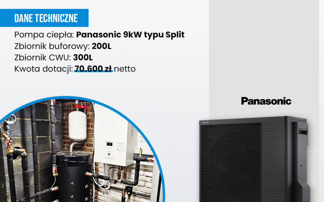 Montaż pompy ciepła Panasonic